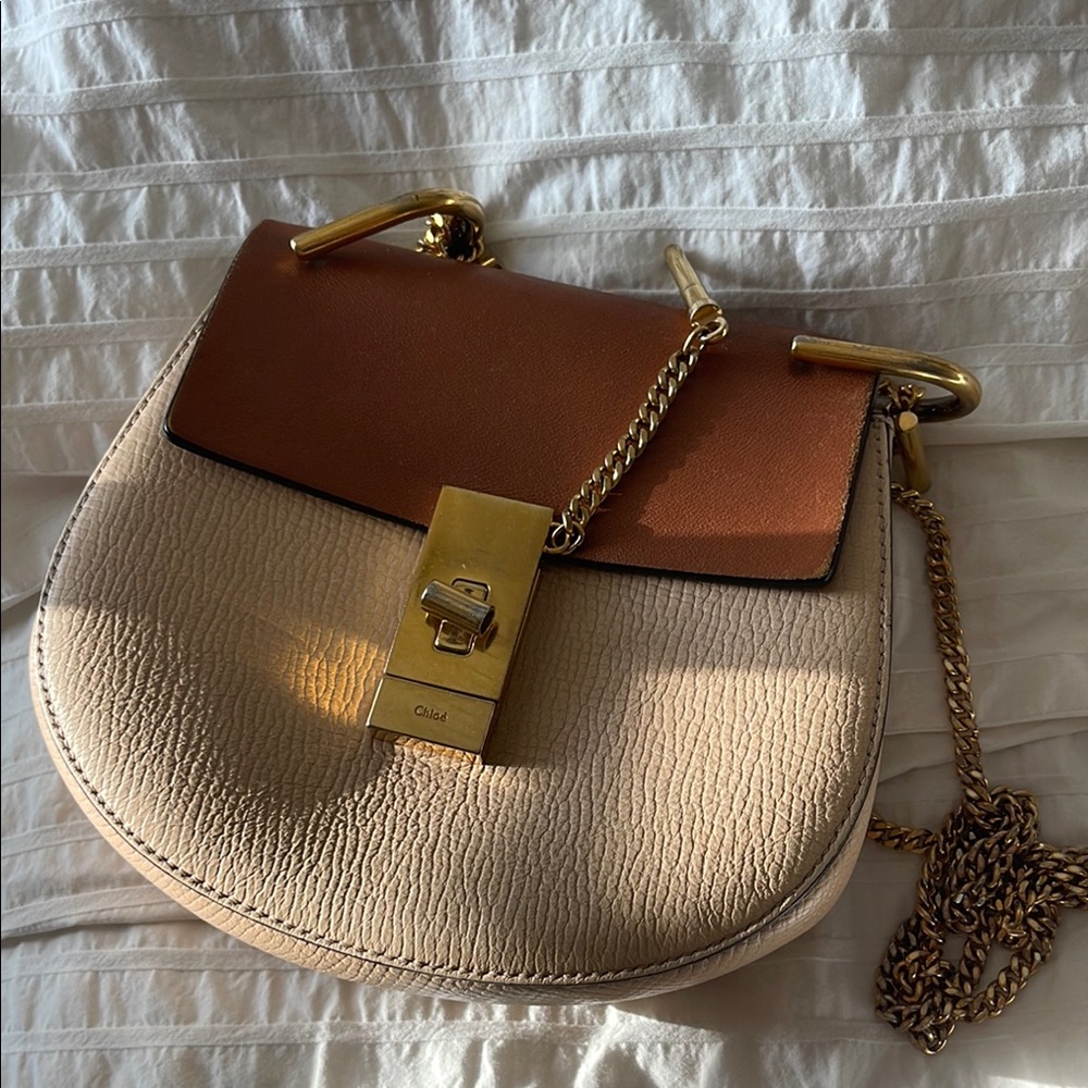 Chloé Leather Drew Shoulder Bag